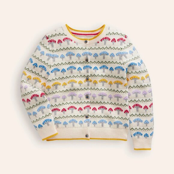 Mini Boden Other - NWT Mini Boden Edie Fair Isle Cardigan